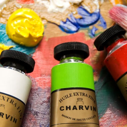 Jerry's Artarama Charvin Elite Artists' Oil Paints - Reds - 150 mL Set of 5 - color: Reds, size: 150 mL Set of 5