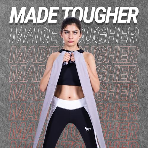 76 Inch Fabric Resistance Band for Strength Training, Mobility, and Stretching, Non-Slip Workout Band for Athletes, Home Gyms, Yoga, and Physical Therapy - color: Gray