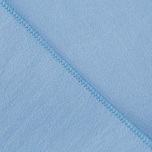 2-Pack Microfiber Towel - XXL Travel Quick Dry and Extra Soft Microfiber Towels, Lightweight and Compact for Gym, Swim Practice, Travel, Backpacking, Camping, RV, Beach, Camping - color: Light Blue