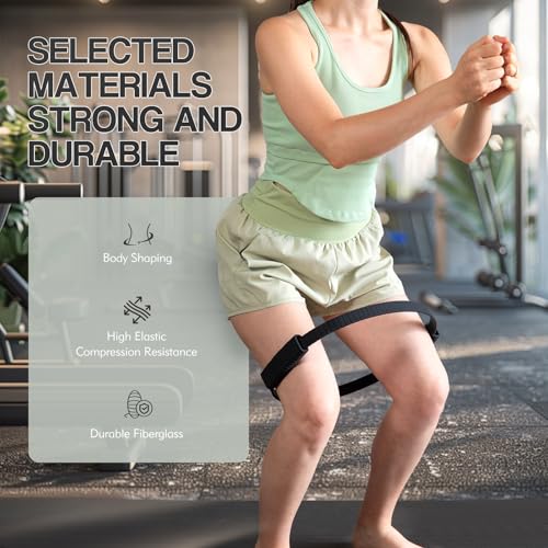 Pilates Kit, 13.5" Pilates Ring with Mini Ball & Resistance Bands | Home Pilates Equipmen Set, Magic Circle Ring with Anti-Slip Handles for Beginners, Workout Guide Included - color: Black