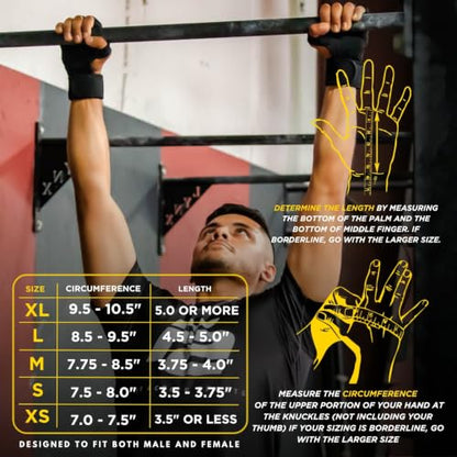 Fit Active Sports Gym Workout Gloves for Men Women Weight Lifting - size: Medium