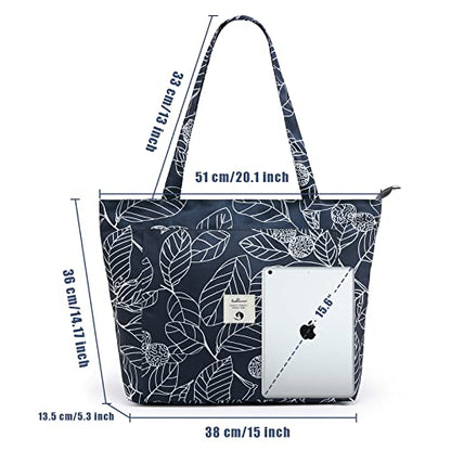 WLLWOO Yoga Mat Carrier Bag for Women Canvas Carryall Tote Gym Pilates | Large Holder Zipper Shoulder for Beach Travel Workout Fitness Office - color: Leaf