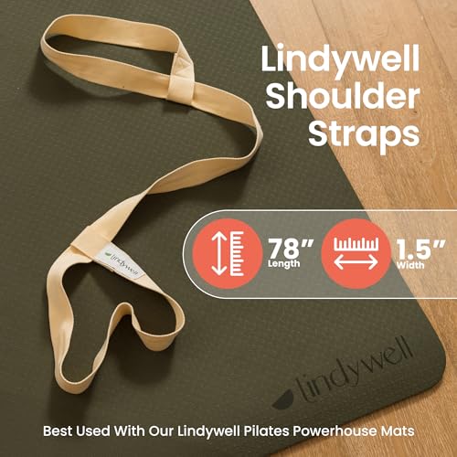 Lindywell Grata Mat Aloe Green and Shoulder Strap Bundle