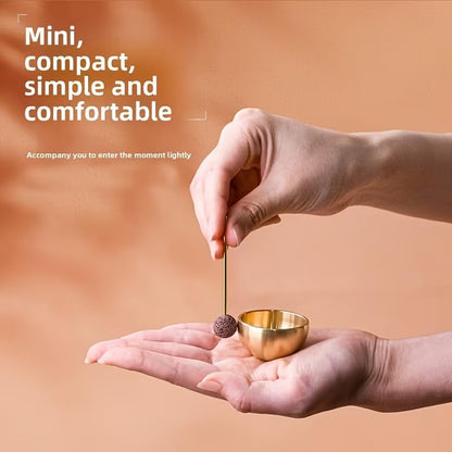 MIni Singing Bowl Set Meditation Sound Bowl for Yoga, Meditation & Relaxation, Mindfulness,chakra balancing, Stress Relief, Self-Regulation, Unique Spiritual Gifts for Women and Men