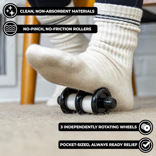 Original Stick Massage Accessories: Manual Massage Rolling Foot Wheel Great for Plantar Fasciitis (The Foot Roller) - color: The Foot Roller