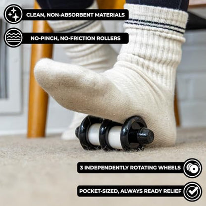 Original Stick Massage Accessories: Manual Massage Rolling Foot Wheel Great for Plantar Fasciitis (The Foot Roller) - color: The Foot Roller