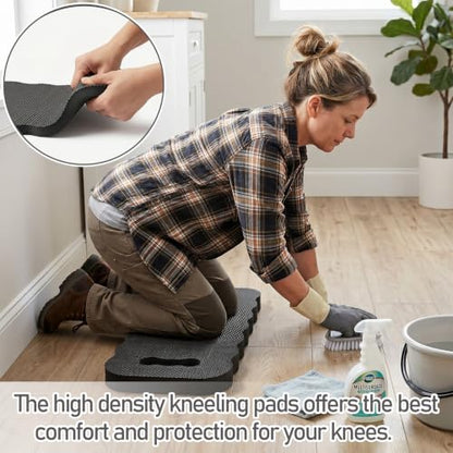 20 Pcs Garden Kneeling Pad, 15.4 x 6.7 Inch, Black - color: Black