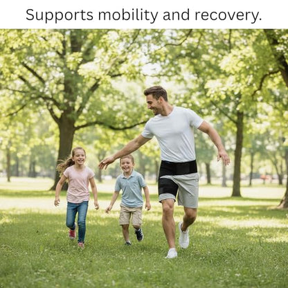 ROXOFIT Hip Brace for Sciatica Pain Relief, Thigh, Hamstring, Groin Pull - Compression Support Wrap Sleeve for Sciatic Nerve, SI Joint, Hip Bursitis, Pulled Muscles for Men, Women - size: Medium, style: Left