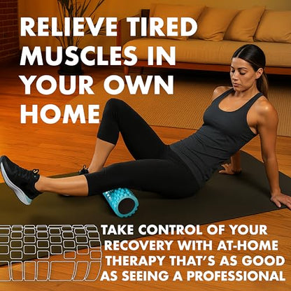 321 Strong Foam Roller - Medium Density Deep Tissue Massager for Muscle Massage and Myofascial Trigger Point Release, with 4K eBook - color: Orange