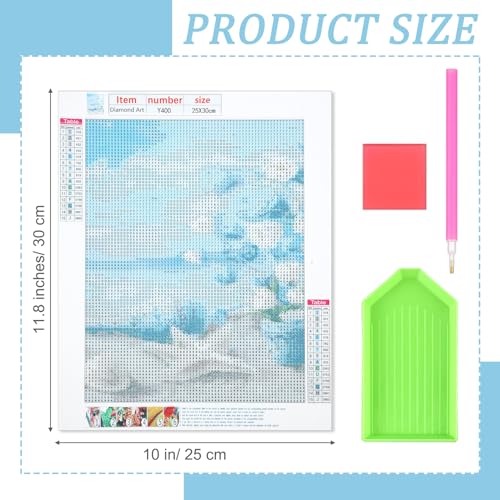 Yeaqee 4 Pcs Beach Diamond Art Kits for Adult Beginners Seaside Scenery DIY Gem Painting Wall Art Crafts Summer Room Decor Ocean Painting Pictures 5d Craft Wall Decor for Home 10 x 11.8'' - style: Beach