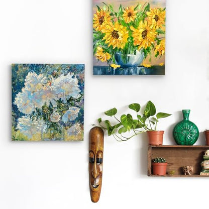 2 Pack 16x16'' Unfinished Gallery Birch Wood Canvas Panels | 1 1/2’’ Deep Cradle Boards for Painting, Acrylic Pouring, Art, Burning, Crafts, Epoxy Resin, Laser Engraving Cutting - size: 16*16 2 Pack
