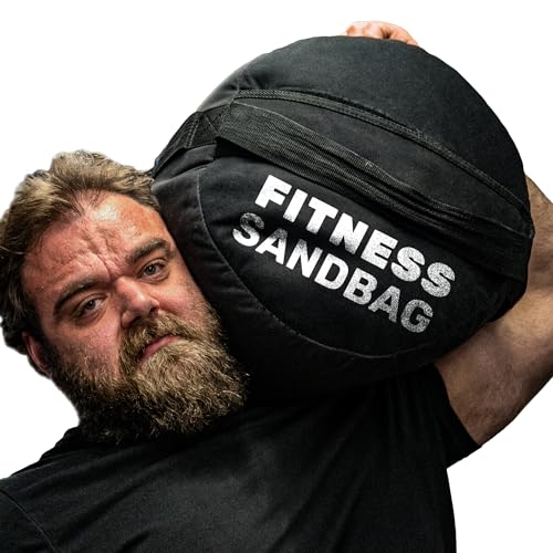 Strongman Sandbag Bells of Steel - Fitness Sand Bag for Weight Training - style: 150 lb