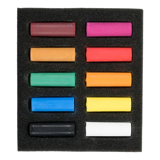 Rembrandt Soft Pastel Set, General Selection, 10 Count