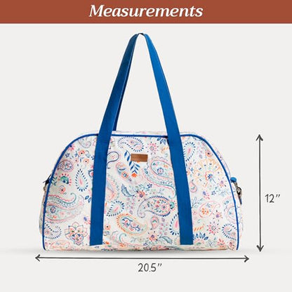 Maison d' Hermine Yoga Mat Duffle Bag Gym Tote Yoga Mat Carry Bag - color: Indian Floral, style: Yoga Mat Duffle Bag
