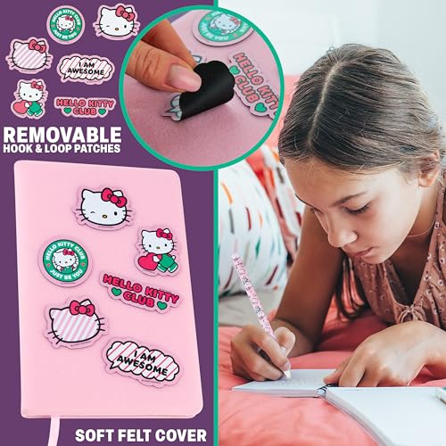 Get Trend Hello Kitty Sanrio Scrapbook Kit for Kids with Notebook, Stickers, Pens, Bookmarks, Frames, Patches, Kawaii Art Supplies, Gifts for Kids (Multi Hello Kitty) - color: Multi Hello Kitty