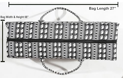 COZY TRENDS Yoga Bag with Storage Pockets – 27"x8" Large Mat Carrier Tote – Lightweight, Durable, and Stylish for Yoga & Pilates Gear - style: Style 2