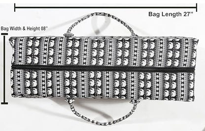 COZY TRENDS Yoga Bag with Storage Pockets – 27"x8" Large Mat Carrier Tote – Lightweight, Durable, and Stylish for Yoga & Pilates Gear - style: Style 2