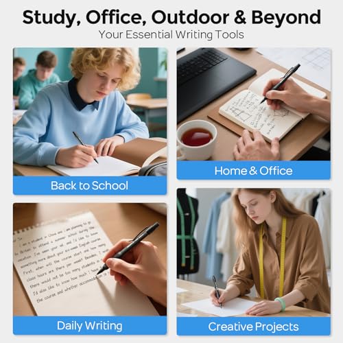Nicpro 0.5 mm Mechanical Pencil Set with Case, 3PCS Mechanical Pencils 0.5 | HD1000 Led Pencils 0.5mm + 6 Tube HB Lead Refill, Eraser, Weatherproof Barrel for Outdoor Writing Drafting Drawing Sketching - style: 0.5mm(3 Pcs)