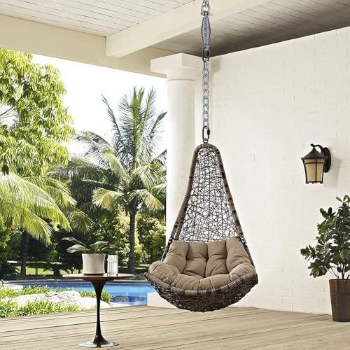 SELEWARE Hammock Chair Hanging Kit, Bearing Swing Hanger w/Spring & Chain - color: Bearing Swing Hanger With Chain & Conical Spring
