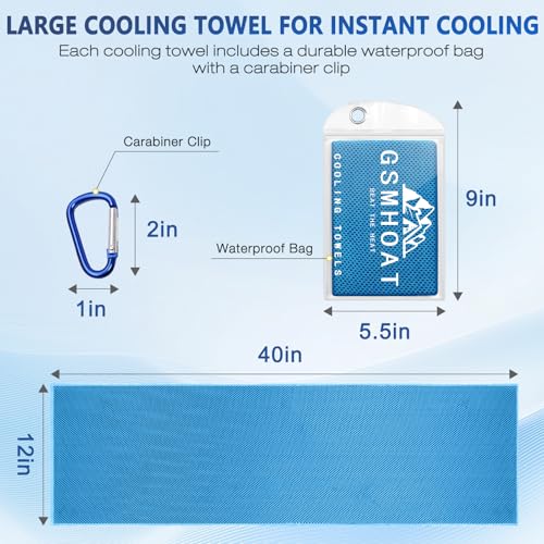 30 Pack Cold Towels for Hot Weather, 40"x12" Bulk Cooling Towel for Neck and Face, Neck Cooling Rags for Sports, Gym, Yoga, Scooer, Golf - color: 30 Dark Grey