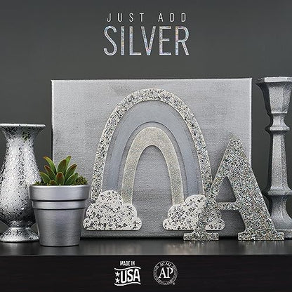 FolkArt Best of Silvers Acrylic Craft Paint Set Featuring 5 Premium Silver Paint Formulas, 96423 - color: Best of Silvers