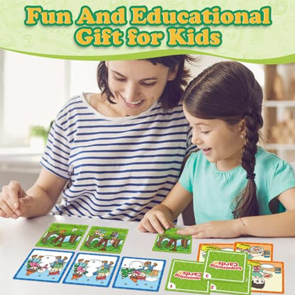 Kasfalci Sequencing Cards, Sequence Game for Kids, Speech Therapy Materials for Autism, Improve Storytelling,Social Skills, Sentence Building, Preschool Learning Activities for Classroom & Homeschool - style: 3-Scene Sequencing Cards