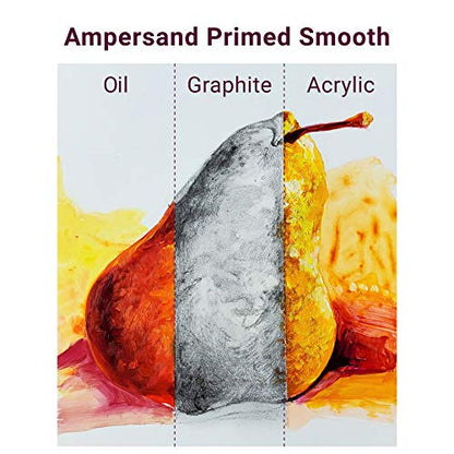 Ampersand Artist Panel Primed Smooth Surface for Painting and Mixed-Media, 1/8 Inch Depth, 16X20 Inch (APS1620) - color: 1/8 Inch Depth, size: 16X20