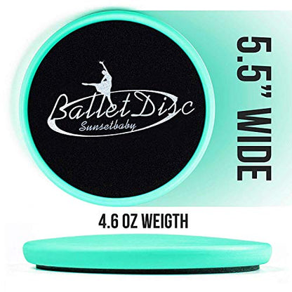Sunsetbaby Ballet Turn Board for Dancers -Turn Disc to Improve Balance and Pirouette - Training Equipment for Dancers, Ice Skaters, Gymnasts and Cheerleaders