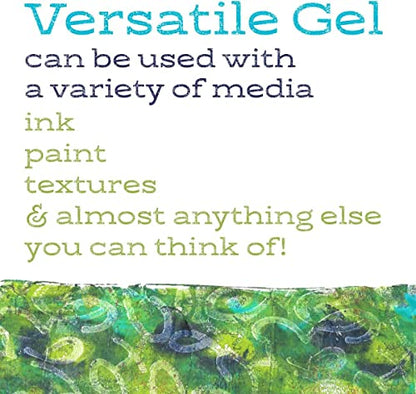 Gel Press Printing Plate Combo - (8" X 10" + 5" x 7") - 10802-10810-2PK | 2-Pack, Top Gelli Printing Plates for Arts & Crafts - size: 8"x10" + 5"x7" Value Pack