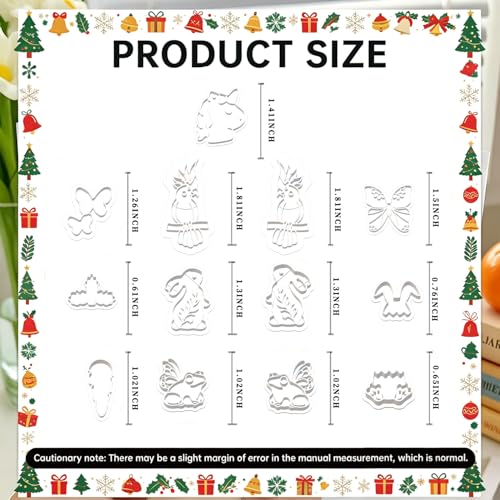 13 Pcs Easter & Whimsical Animal Polymer Clay Cutters Set - Butterfly, Unicorn & Frog Imprint Cutters for Polymer Clay Jewelry Making, Gift for Animal Lovers, Friends, Sisters & Wives - color: Butterfly-13pcs