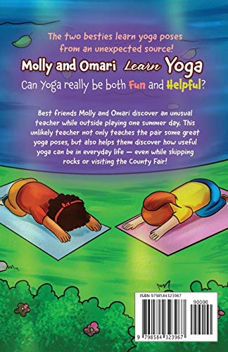Molly and Omari Learn Yoga (Black & White Interior) (Molly and Omari series)