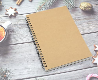 5 Pcs A5 Sketchbook, Spiral Sketch Pads, 30 Sheets (60 Pages) 120 GSM Thicken Paper, for Art Painting and Drawing (A5) (Pack of 2) - size: A5 (5.83 x 8.27 inches) (Pack of 2)