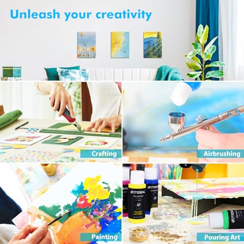 GOTIDEAL Canvas Boards, 8x10 inch Set of 10, Art Supplies Canvas Panel | 100% Cotton Gesso Primed White Blank Canvases for Painting, Acrylic Paint, Pouring, Oil Paint, Watercolor, Gouache - size: 8"x10"