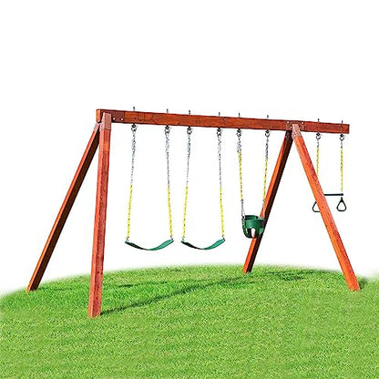 Dolibest Set of 6 Permanent Antirust Stainless Steel 304 Heavy Duty Swing Hangers for Playground Porch Yoga Hammock Chair, Easy to Install on Wood/Steel Beam, Rustproof and Durable, 7.67'' - color: Silver 7.67'' 6 Pack