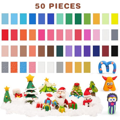 CiaraQ Polymer Clay Kit, Mini Modeling Clay Set | for Kids/Beginners/ Artist, 48 colors - color: 48 Colors