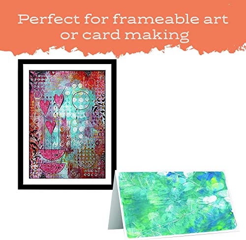 Gel Press Printing Plate Combo - (8" X 10" + 5" x 7") - 10802-10810-2PK | 2-Pack, Top Gelli Printing Plates for Arts & Crafts - size: 8"x10" + 5"x7" Value Pack