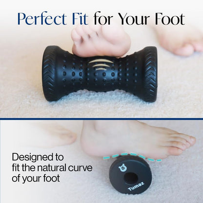 Tumaz Foot Roller for Deep Tissue Massage & Reflexology - color: Black