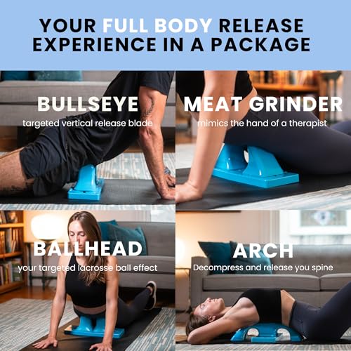 Thrival Relief Pro, Adjustable Psoas Muscle Release Tool, Blue - color: Blue, size: Thrival Relief Pro