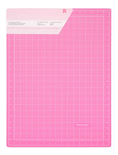 Pink Double-Sided Self-Healing Cutting Mat-18"X24"