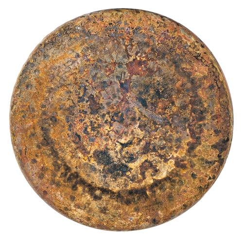 Unlimited Atlantis Gongs - Includes Gong, Mallet & Rope/Unlathed Bronze Gong W/Ancient Look/For Sound Healing, Meditation, & Yoga - size: 10"