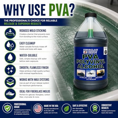PARTALL Film #10 Polyvinyl Alcohol (PVA) Half Gallon