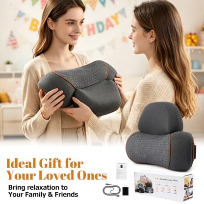 3-in-1 Neck Massager Pillow, Neck Cervical Traction Device for Pain Relief