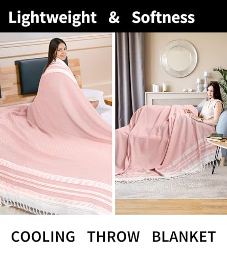 Large Throw Blanket Yoga Blanket Turkish Beach Towel Mens Birthday Gift Ideas Dad Father Day Husband Brother Uncle Boyfriend Male Boss Grandpa Him Appreciation Thank You Retirement 60th 50th 40th 30th - color: Dark Grey, size: Giant Large 82''x88''
