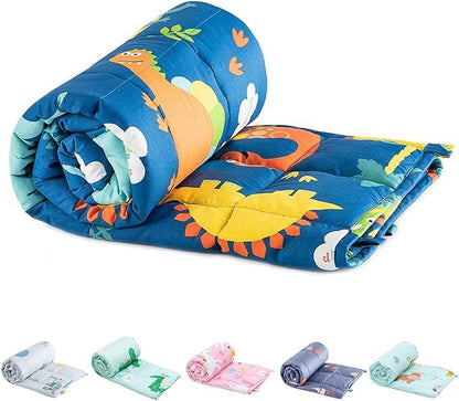 Sivio Cotton Weighted Blanket for Sleeping, 36"x48" 5 lbs, Blue Dinosaur - color: Blue Dinosaur, size: 36"x 48" 5lbs