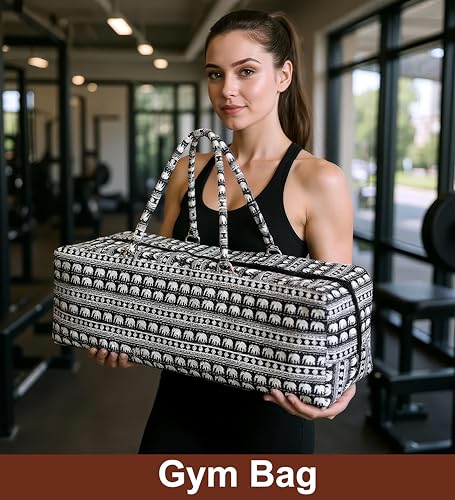 COZY TRENDS Yoga Bag with Storage Pockets – 27"x8" Large Mat Carrier Tote – Lightweight, Durable, and Stylish for Yoga & Pilates Gear - style: Style 2