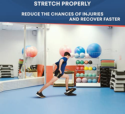 Adjustable Slant Board for Calf Stretching - Calf Stretcher Slant Board | Non-Slip Foot Incline Board - Portable Stretch Board Equipment for Ankle, Achilles Tendon, Knee, Posture Exercise