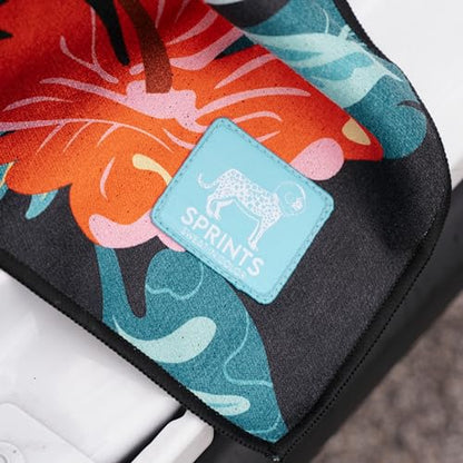 Sprints Athletic Running Towel, Full-Sized, Car Seat Cover - Performance Microfiber (Moonrise in Maui) - color: Moonrise in Maui