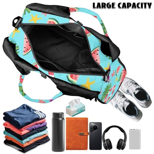 Yoga Mat Bag for Men Women Canvas Yoga Mat Carrier Take In Out Mat Easily for Beach Swim Bags Pool Sports Gym - color: Beach Style