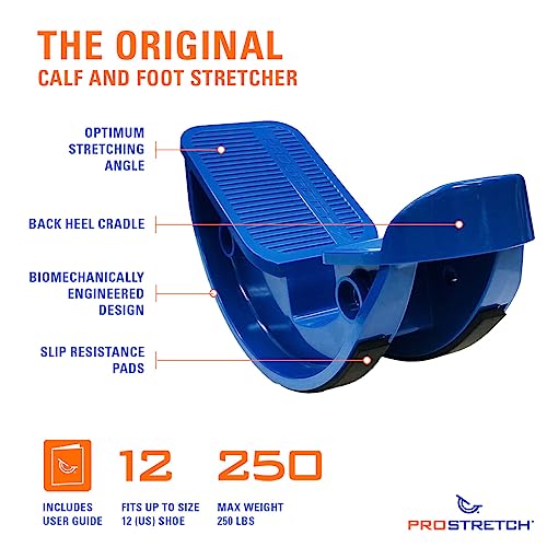 ProStretch Calf Stretcher & Pro Roller Massage Stick for Muscle Tightness and Soreness Relief