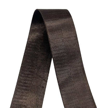 1 1/2" Coffee Nylon Webbing 12yds for Bag Straps Crafts - color: Coffee